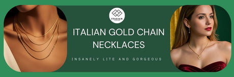 Italian Gold Chain Necklaces Insanely Lite And Gorgeous
