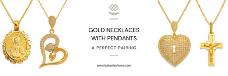 Gold Necklaces With Pendants A Perfect Pairing | Italian Fashions